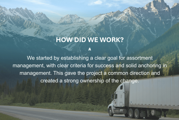 Operational improvement - Retail - 2
