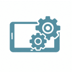 Retail tablet icon | Akselera